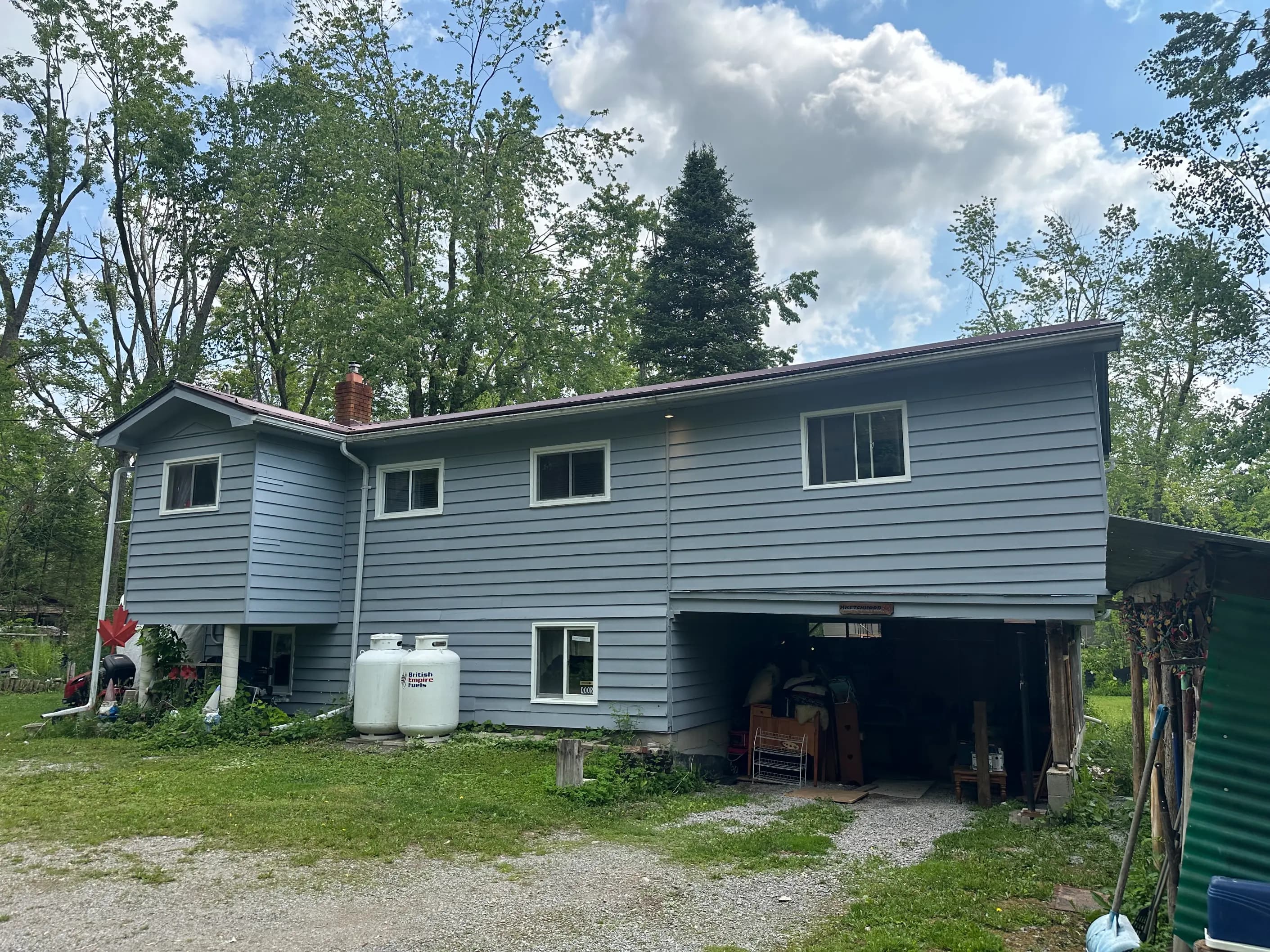 Long-held family home in Iowa, the kind of inherited property adult children frequently sell on behalf of an estate during the probate process.